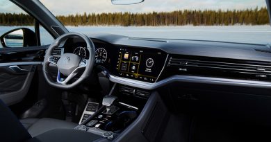 VW Touareg 2023 Prototyp AUTOmativ.de 2 390x205 - Neuer VW Touareg (2024) mit weiterentwickeltem Interieur - wieder als Touareg R ab Sommer 2023