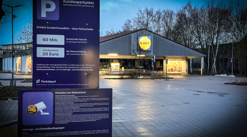 LIDL Parkraumueberwachung 2023 Lidl Filiale Braunschweig Parken bei LIDL LIDL Parlplatz AUTOmativ.de 1 800x445 - Gegen Wochenendparker: LIDL Parkraum-Überwachung jetzt auch in Braunschweig