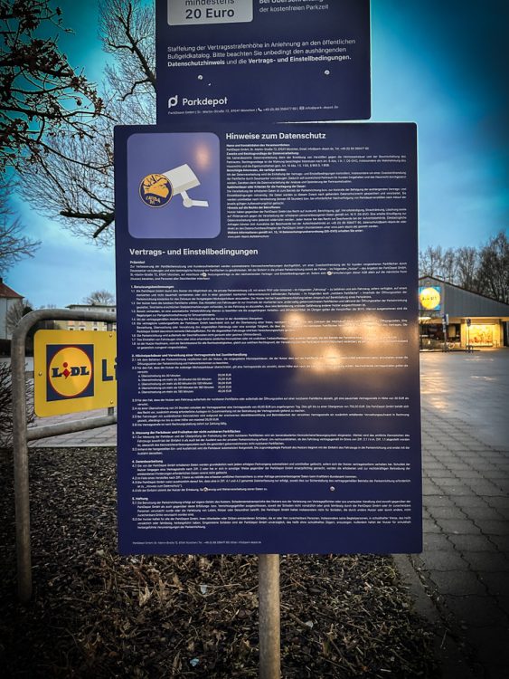 LIDL Parkraumueberwachung 2023 Lidl Filiale Braunschweig Parken bei LIDL LIDL Parlplatz AUTOmativ.de 11 563x750 - Gegen Wochenendparker: LIDL Parkraum-Überwachung jetzt auch in Braunschweig