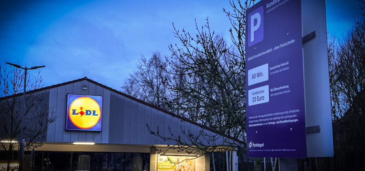 LIDL Parkraumueberwachung 2023 - Lidl Filiale Braunschweig - Par Strafzettel auf dem Supermarktparkplatz: Wann Autofahrer zahlen müssen – und wann nicht