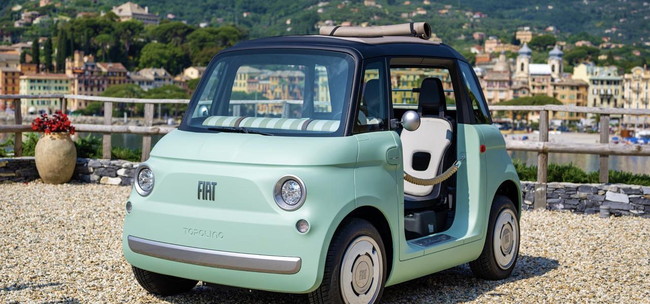 Oh wie süß! Fiat Topolino auf Basis Citroën Ami und Opel Rocks E