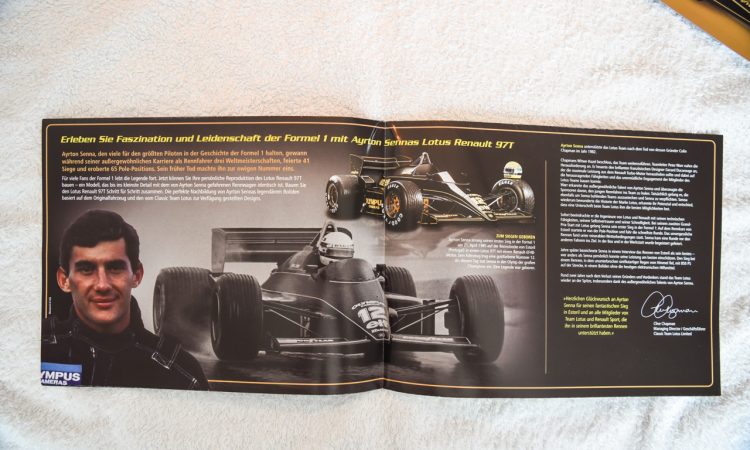 Formel 1 Lotus Renault 97T von Ayrton Senna Modellauto deAgostini Collectibles Test des Abos und Bau AUTOmativ.de 23 750x450 - Legende Ayrton Senna: Test des Lotus Renault 97T Formel 1 Bausatzes von deAgostini