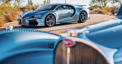 Bugatti Chiron Super Sport 57 One of One 2024 Hommage an Bugatti Type 57 SC Atlantic AUTOmativ.de 6 390x205 - Bildergalerie: Bugatti Chiron 57 One of One