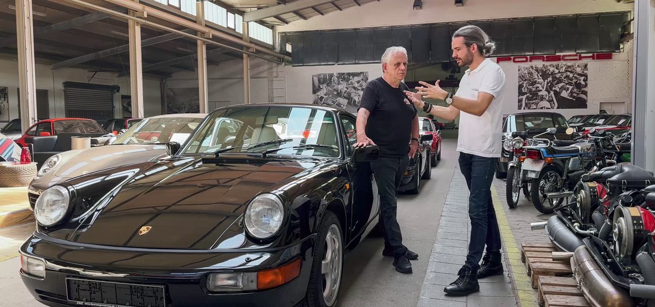 Porsche 911 964 Generation Kaufberatung bei SWS Sport Wagen Service mit AUTOmativ.de Benjamin Brodbeck und Joachim Wagner Alle Porsche 964 Modelle bis zum 964 Turbo S Leichtbau und 964 Carrera RS 2 1280x600 - Porsche 964: Große Kaufberatung aller Modelle - vom Carrera 4 bis zum Turbo S Leichtbau