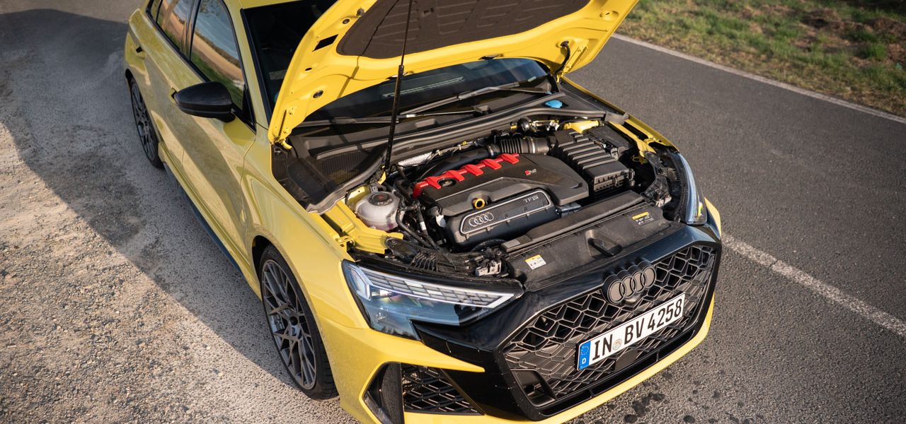 Audi RS 3 Sportback 2025 Audi stellt legendären Fünfzylinder-Motor in Europa ein – Euro-7 verschärft den Druck