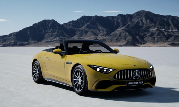 Mercedes AMG SL 43 Facelift 2025 Vierzylinder Cabrio fuer ueber 130.000 Euro AUTOmativ.de News 2 750x450 - Mercedes-AMG SL 43 Facelift (2025): Vierzylinder-Cabrio für über 130.000 Euro