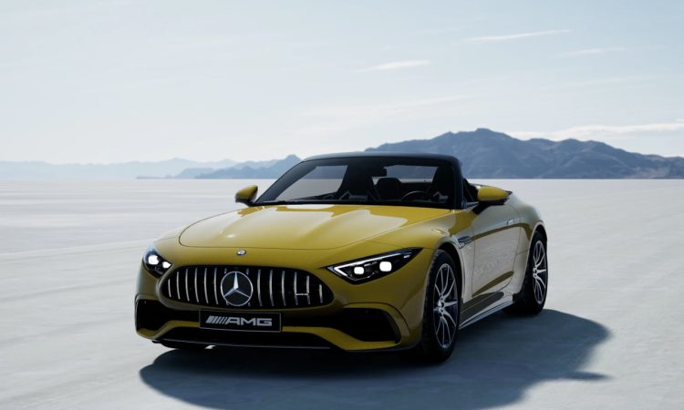 Mercedes AMG SL 43 Facelift 2025 Vierzylinder Cabrio fuer ueber 130.000 Euro AUTOmativ.de News 3 750x450 - Mercedes-AMG SL 43 Facelift (2025): Vierzylinder-Cabrio für über 130.000 Euro