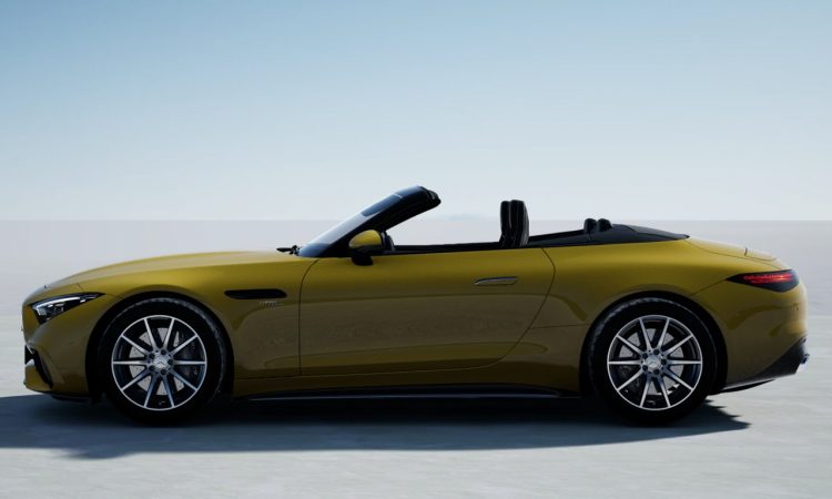 Mercedes AMG SL 43 Facelift 2025 Vierzylinder Cabrio fuer ueber 130.000 Euro AUTOmativ.de News 4 750x450 - Mercedes-AMG SL 43 Facelift (2025): Vierzylinder-Cabrio für über 130.000 Euro