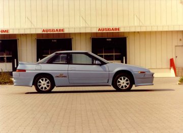csm Subaru XT Turbo 4WD ab 1986 Bild 1 2481475b51 360x263 - 45 Jahre Subaru in Deutschland: Boxermotor, Bodenfreiheit, Allrad – eine Erfolgsgeschichte?
