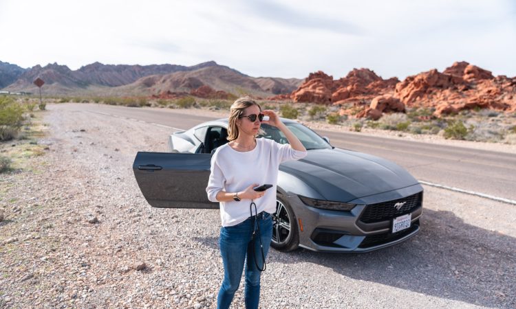 Ford Mustang 2.3l EcoBoost 2026 im Test und Fahrbericht in USA Roadtrip USA Las Vegas AUTOmativ.de Test 422 750x450 - Von Neon in die Natur - mit dem neuen Ford Mustang