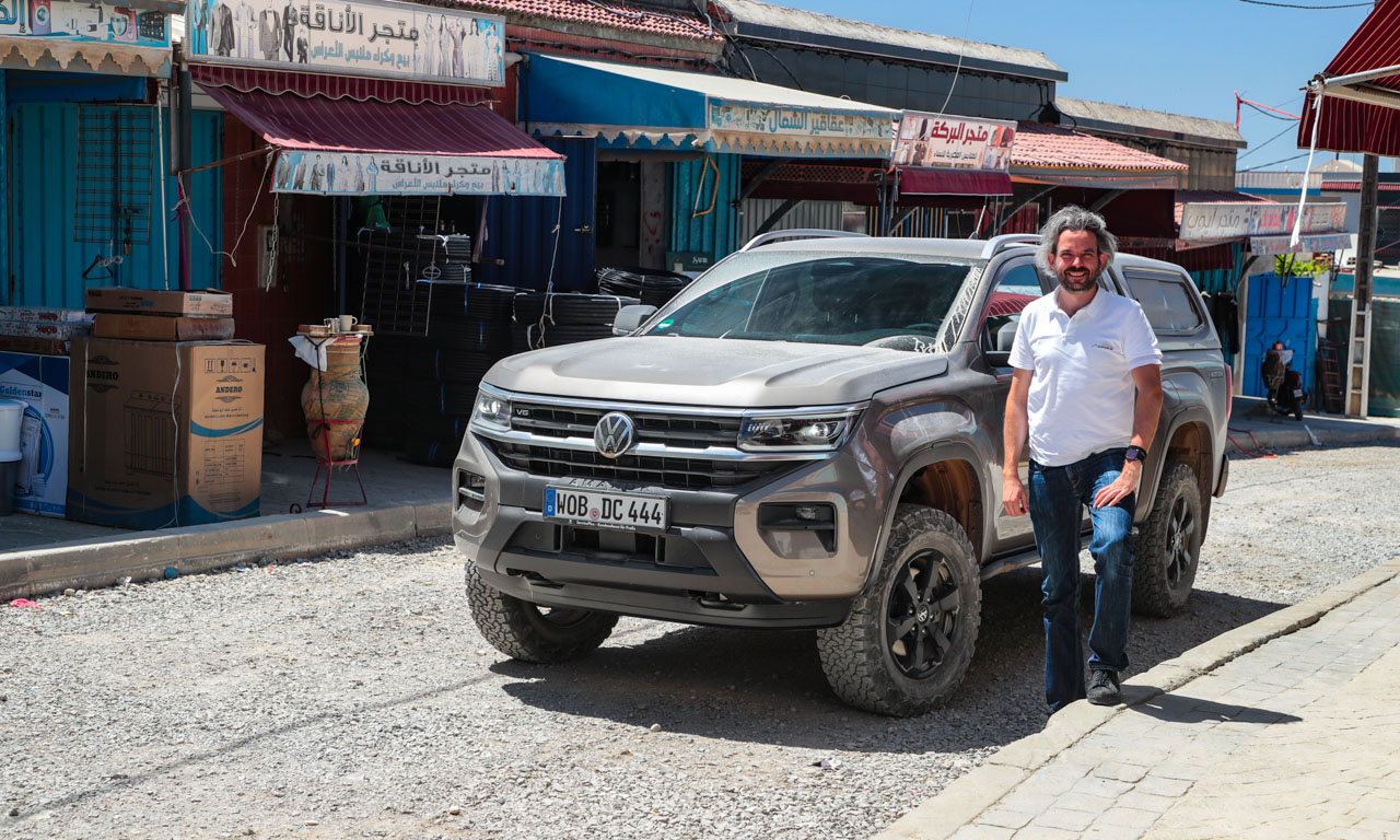 AUTOmativ.de mit dem VW Amarok im Riff-Gebirge in Marokko