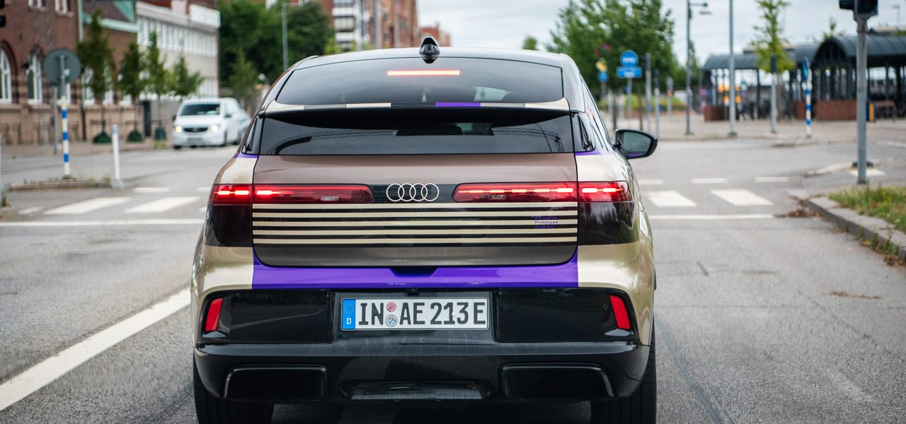 Audi A2 e-tron (2027) Covered Drive Kopenhagen Schweden - Audi A2 e-tron Effizienzfahrt und im Test und Fahrbericht