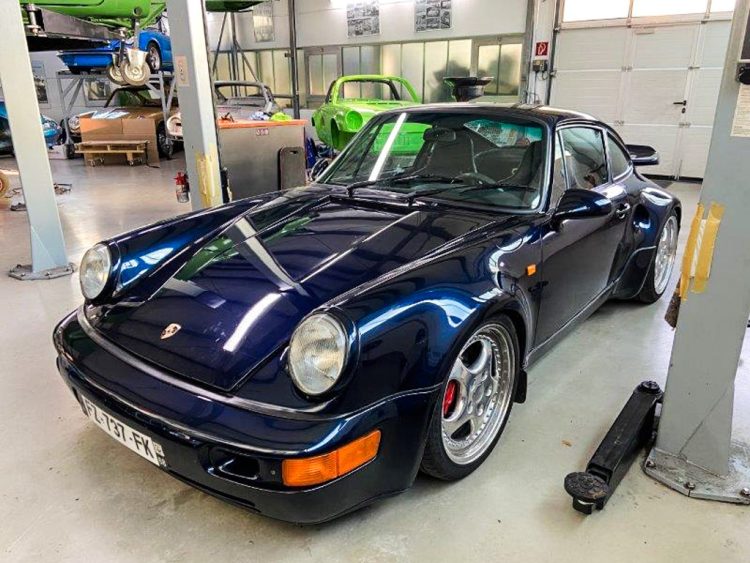 Porsche 964 Turbo S Leichtbau limitiert auf 86 Exemplare Restauration bei SWS Sport Wagen Service Joachim Wagner Dokumentation von Benjamin Brodbeck 4 750x563 - Zu auff&auml;llig f&uuml;r Frankreich: Wie ein Porsche 964 Turbo S Leichtbau sein Speedgelb zur&uuml;ckbekam